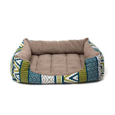Лежанка-диван для животных этнос, 70х50х15см No Brand