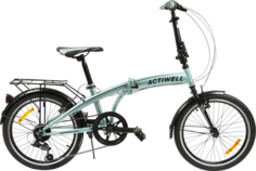 Велосипед городской Actiwell Planet 20" серебристый