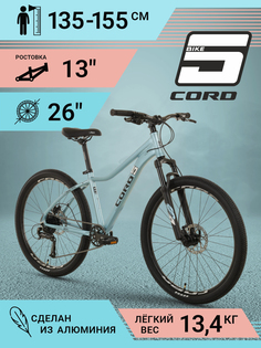 Велосипед Cord 5BIKE 26 M500 2024 CRD-M5-2603P-13 Maxiscoo