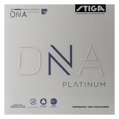 Накладка для ракетки STIGA DNA platinum M, черный, 2.1
