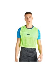 Манишка футбольная Nike размер L, зеленая, DV7425-313