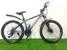 Велосипед горный VETRO V24 130-165 диаметр 24, 2024 год, 24 скорости, оранжевый