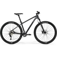 Велосипед Merida Big.Nine 500 29", M, 17, тёмно серебрянный, чёрный