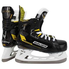 Коньки хоккейные BAUER SUPREME S22 M4 JR -1.0 D размер 32,5 Бауэр