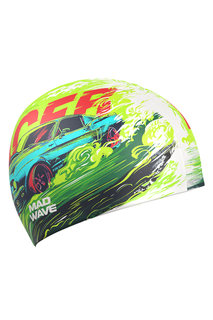 Силиконовая шапочка RACER HQ one size зеленый Mad Wave