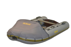 Надувная лодка BoatMaster 310T Люкс (с тентом) (серый)