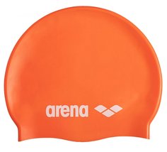 Шапочка для плавания ARENA Classic Silicone оранжевый 91662/106