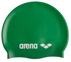 Шапочка для плавания ARENA Classic Silicone зеленый 91662/104