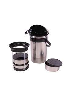 Термос Amet Экспресс 3-х секционный из нержавеющей стали, 3x500 мл Амет