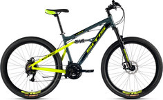 Велосипед SITIS LOCK 27,5" 2023 17" Dark Grey-Green-Black