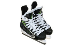 Коньки хоккейные BLACK AQUA HS-208 р.44