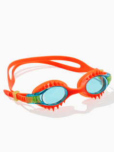 Очки для плавания детские Happy Baby 50683, оранжевые
