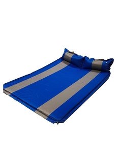 Самонадувающийся туристический коврик, надувной матрас, каремат 3 см,двухспальный Cool Walk