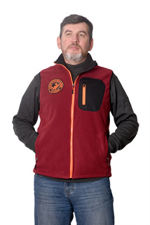 Жилет флисовый Alaskan Veteran р.L, бордовый