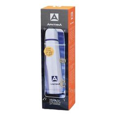 Термос Арктика бытовой питьевой вакуумный серебристый 1 л