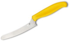 Туристический нож Spyderco Z-Cut Blunt Tip, yellow