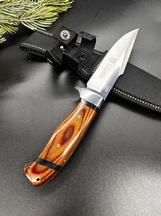 Универсальный нож мини коричневый 115 мм No Brand
