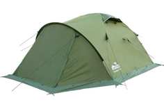 Туристическая палатка Tramp Mountain 3 V2 зеленый