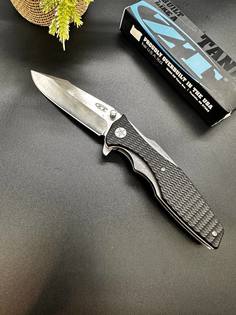 Раскладной нож ZT черный 89 мм No Brand