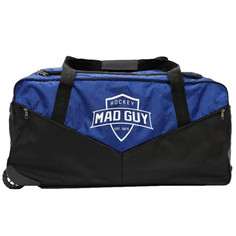 Баул хоккейный на колесах MAD GUY Prime 30" (черный-синий)
