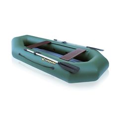 Лодка ПВХ Компакт-280N- НД надувное дно зеленый цвет упаковка-мешок оксфорд Compakt