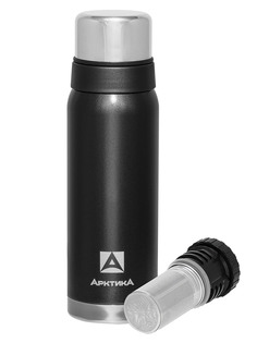 Термос Арктика 0,75 Л С Ситечком Черный (Б/Р)