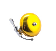Звонок велосипедный (золотой, хром) в стиле ретро DS D.S