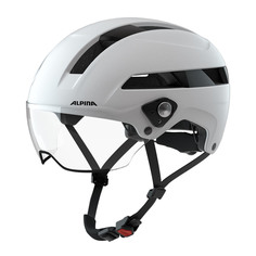 Велошлем Alpina Soho Visor White Matt (См:55-59)