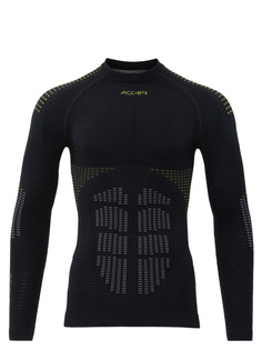 Футболка С Длинным Рукавом Accapi Synergy Long Sleeve Shirt Black/Lemon (Us:m/L)