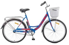Велосипед STELS Navigator-245 26" Z010 LU093460, 19" Морская волна 2023