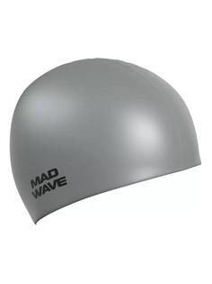 Шапочка Для Плавания Mad Wave Intensive Big Серый (Us:one Size)