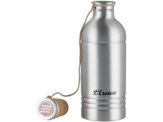 Фляга ELITE Eroica, винтажная с пробкой, алюминий, 600 мл