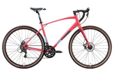 Велосипед Stark Gravel 700.5 D 2024 20" красный/синий, голубой