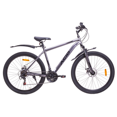 Велосипед горный ACID F 500 D рама 19" Gray Black