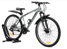 Горный велосипед CRUZER ADVANCE 26" 2024 17" серый, рост 145-185