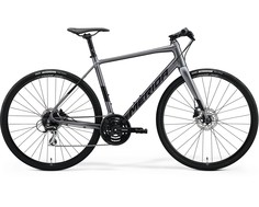 Велосипед Merida Speeder 100 700C, L, 56 см, тёмно серебрянный, чёрный