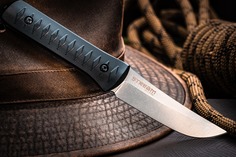 Туристический нож Kizlyar Supreme Stream в стали VG-10с финишем StoneWash в Кайдекс