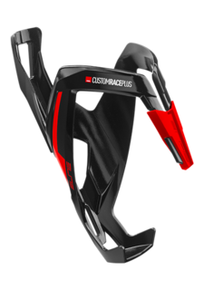 Флягодержатель Elite Custom Race Plus / Черный-Красный