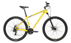 Велосипед Welt Raven 1.0 D 29 2024, Желтый, 22", XL