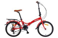 Велосипед WELS Compact 20-7 2,0 2022 Цвет красный