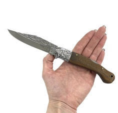 Складной нож Pirat Лев, сталь 65Х13, B636
