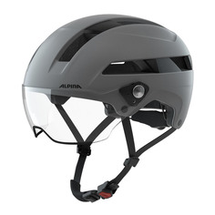 Велошлем Alpina Soho Visor Coffee/Grey Matt (См:55-59)