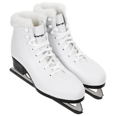 Winter Star Коньки фигурные Winter Star с мехом р.34