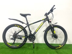 Велосипед горный Vetro V24 24 2024 15" черно-зеленый