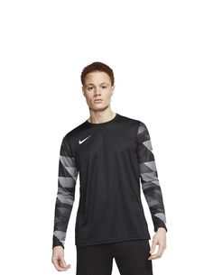 Лонгслив Nike для футбола, размер M, чёрный, CJ6066-010