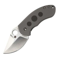 Туристический нож Spyderco Burch Chubby, titanium