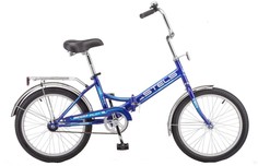 Велосипед STELS Pilot-410 C 20" Z010 LU085348 LU070353 13.5" Синий 2017 Колеса: 20"