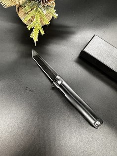 Складной нож Silver black черный 80 мм No Brand