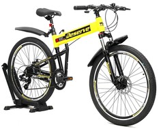 Велосипед CRUZER Deserve 26" 2024 19" желтый