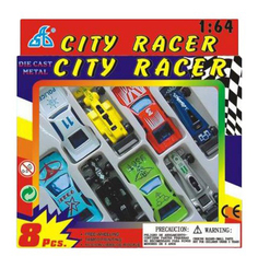 Машинка S+S Toys City Racer 8 шт.